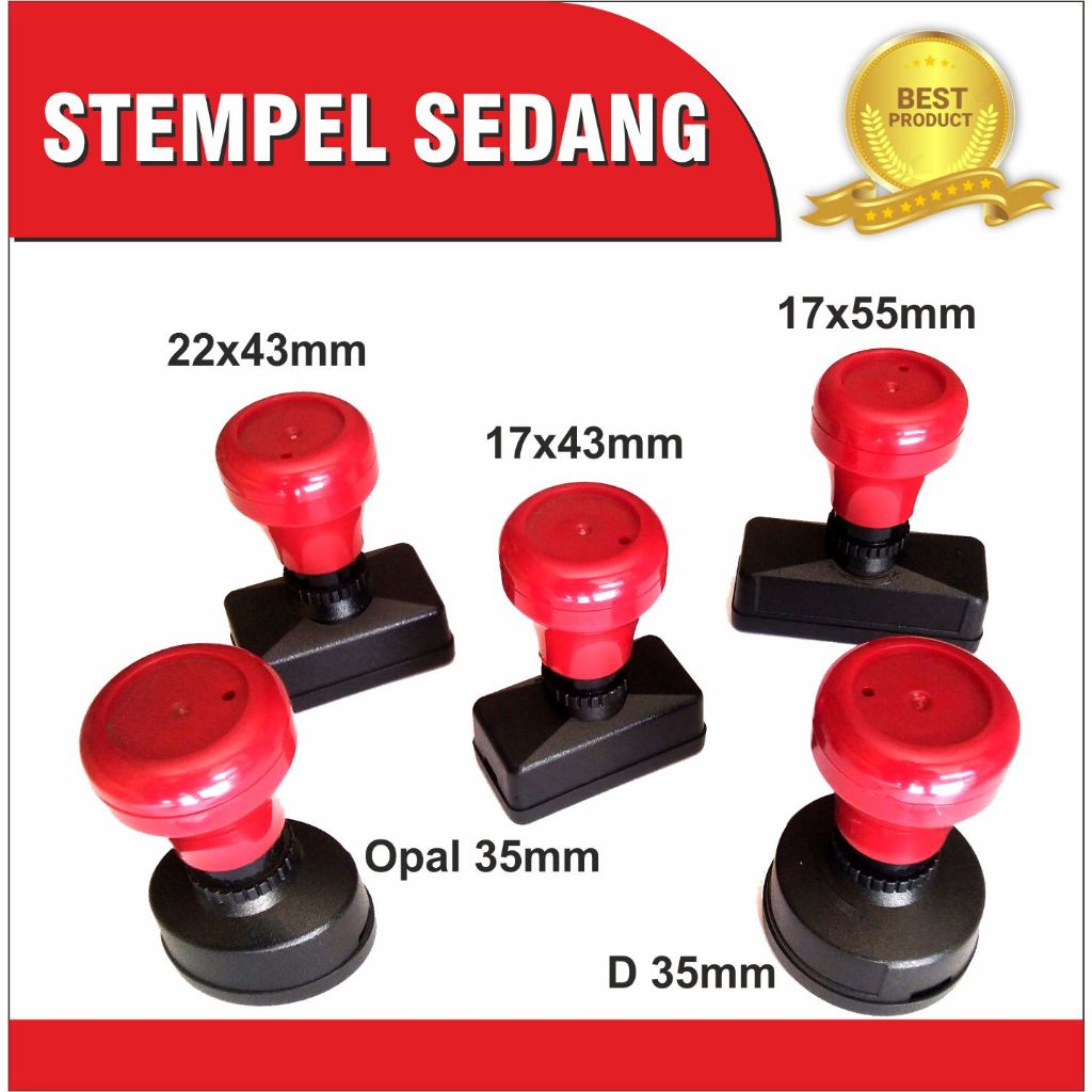 

Stempel Otomatis Warna Custom Flash 1 Warna Sedang