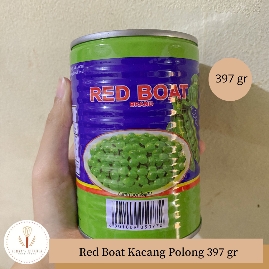 

Red Boat Brand Green Peas 397 gr / Kacang Polong