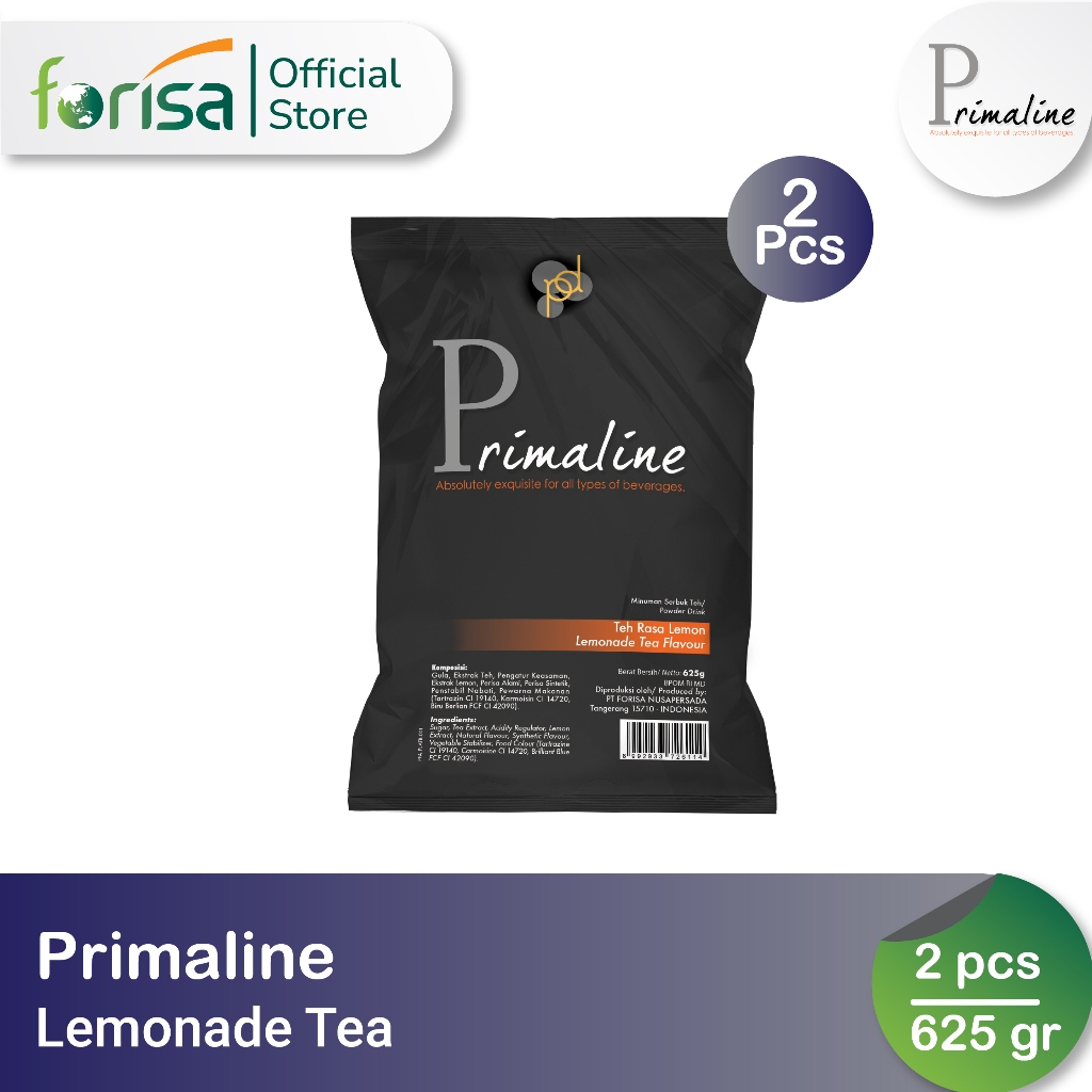 

Primaline Lemonade Tea 625 gr 2 Pcs