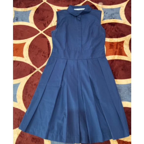 Preloved Dress Biru Sleeveless - Original Brand Minimal