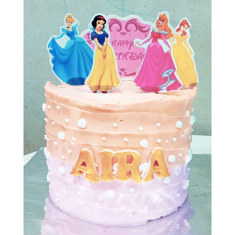 

kue tart ulang tahun princess