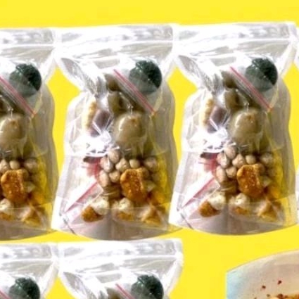 

Baso aci instan Bocil ayam suwir