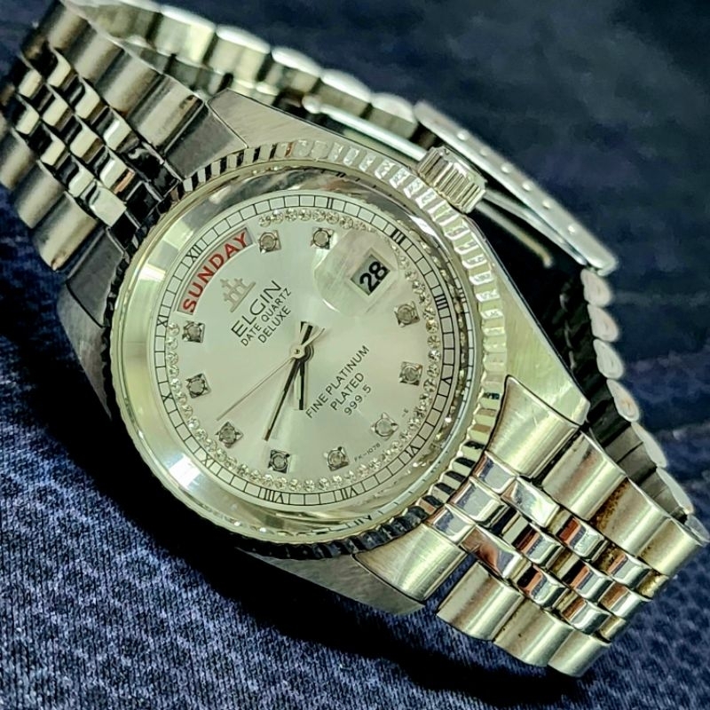 Jam tangan ELGIN DELUXE DAY-DATE PRESIDENT ORIGINAL