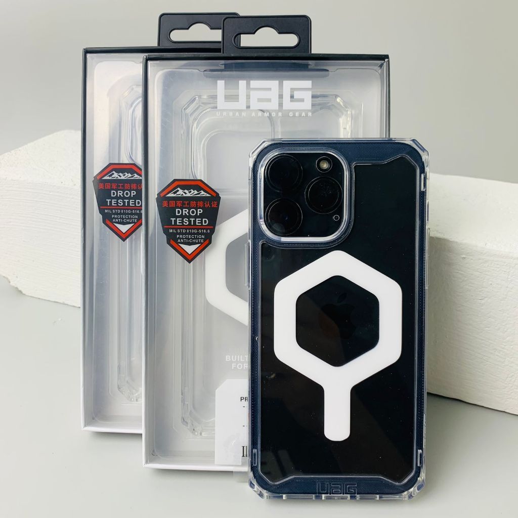 MAGSAFE PREMIUM CLEAR CASE CASE UAG PLYO SERIES IPHONE 11 12 13 14 15 | PRO | PRO MAX