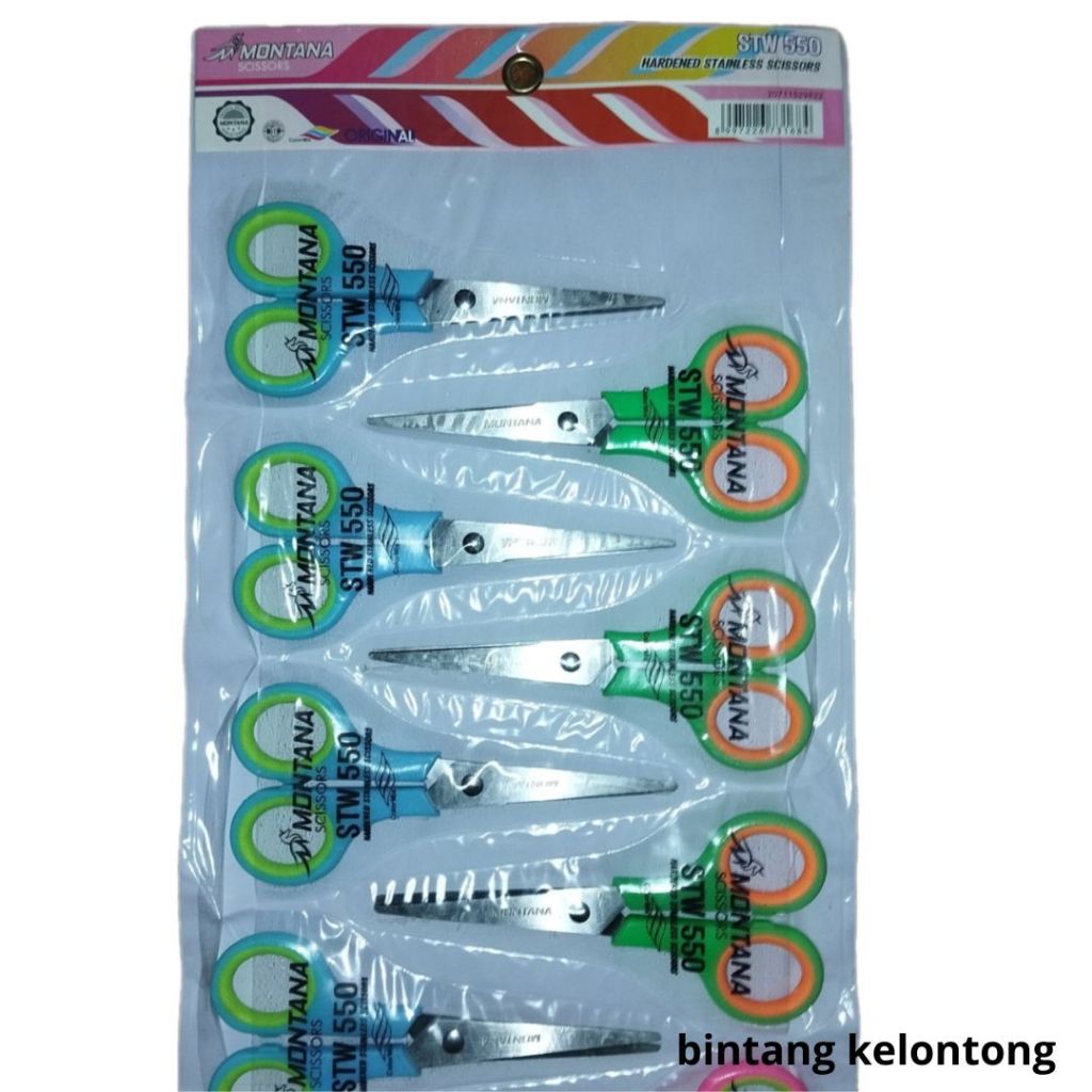 

GROSIR 12 Pcs Gunting Murah / Gunting Montana / Gunting Ukuran Sedang