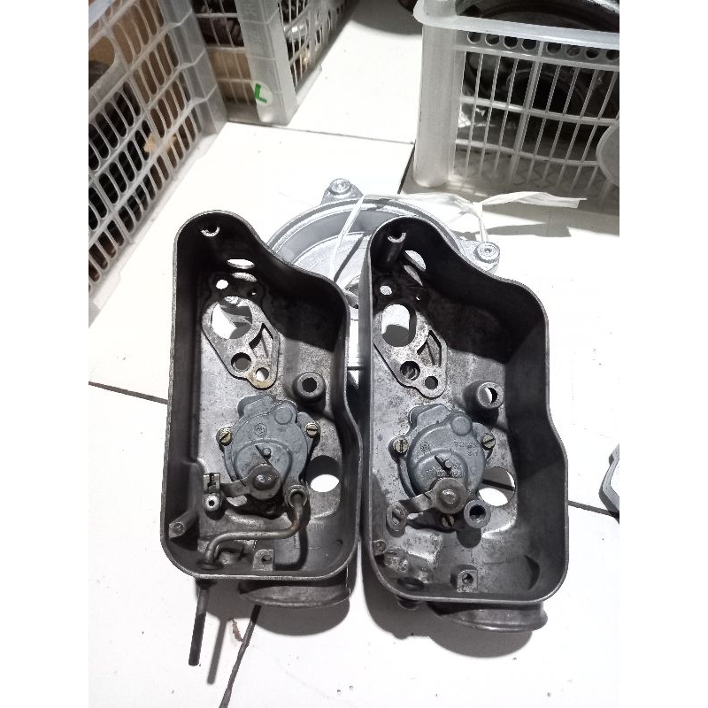 rumah karbu vespa excel ori