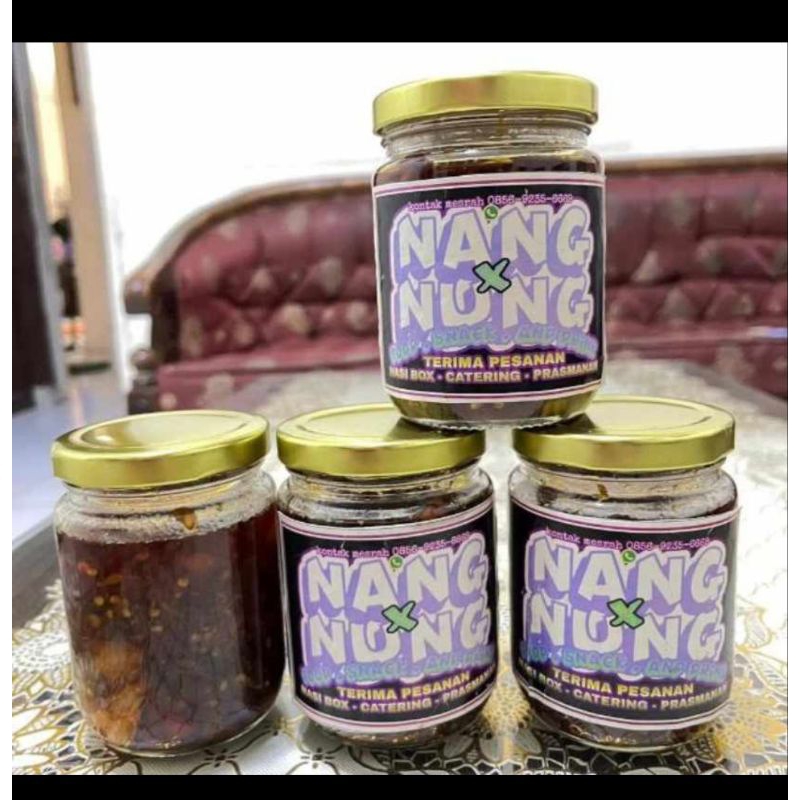 

sambal nang×nung varian sambal cumi,,sambal tongkol