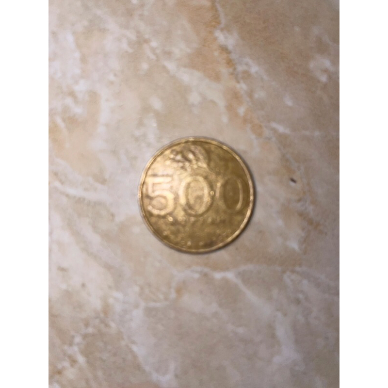 Koin 500 Rupiah Gambar melati Ori