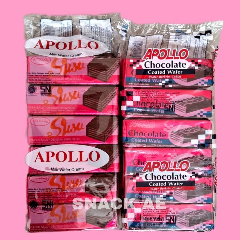 

APOLLO Wafer isi 12pcs - Netto 144gr