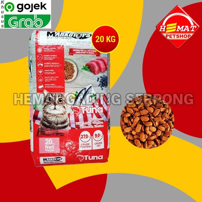 [GOSEND] Makanan Kucing Markotops 20 Kg