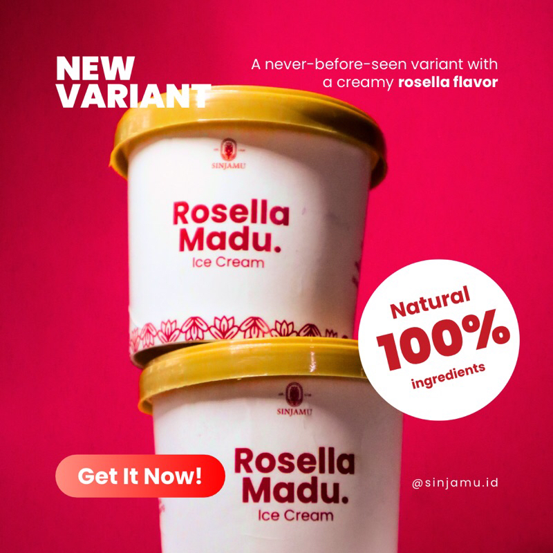 

Rosella Madu Es Krim Jamu Sinjamu 60gr