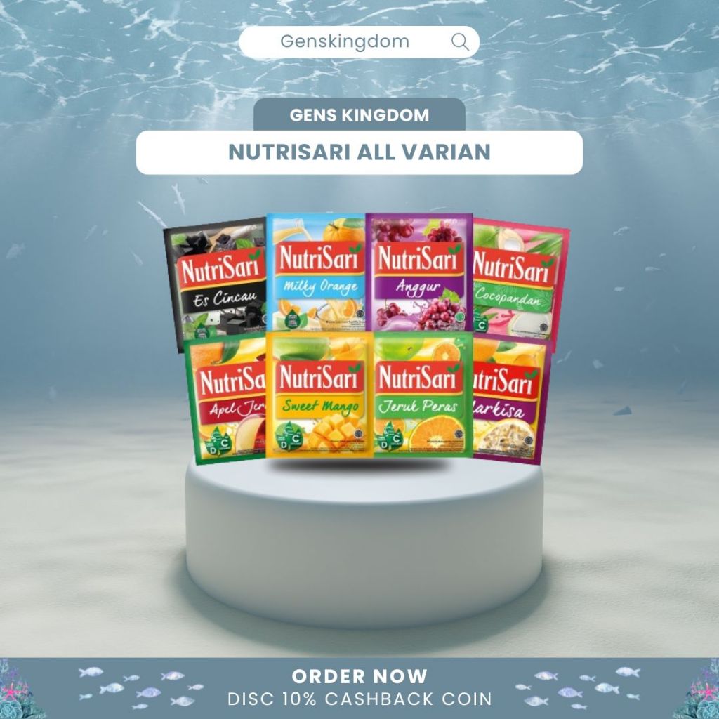

NutriSari 10 Sachet - Minuman Buat Vitamin C & Vitamin D
