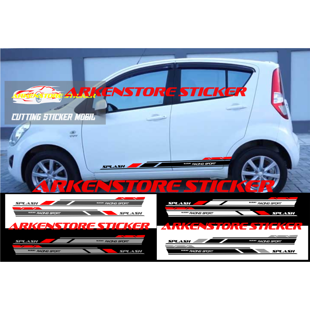Sticker suzuki splash sticker stiker mobil splash sticker list splash