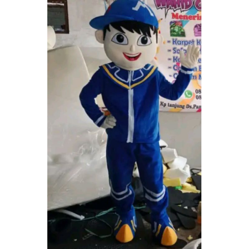 kostum boboiboy biru kostum badut boboiboy