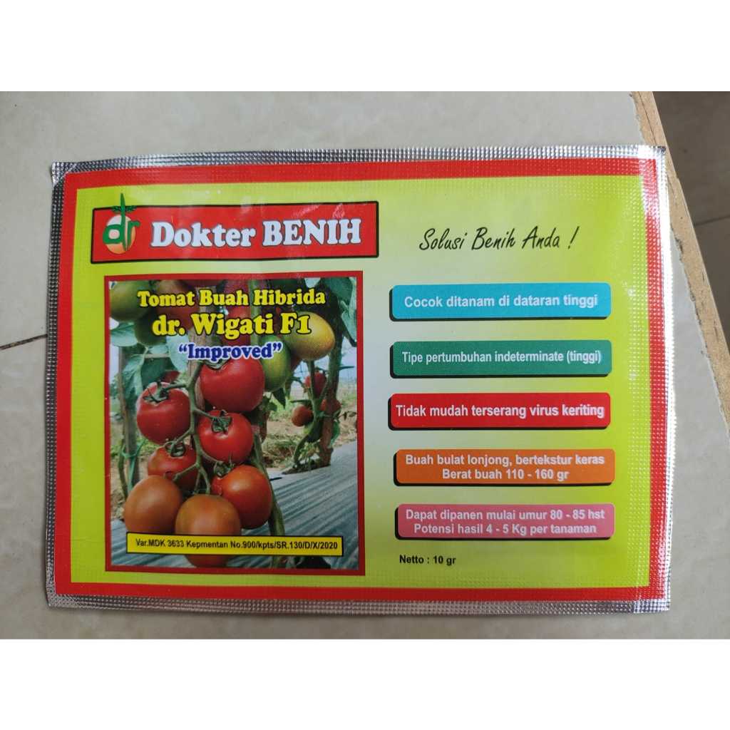 Benih Tomat Buah Hibrida dr. Wigati F1