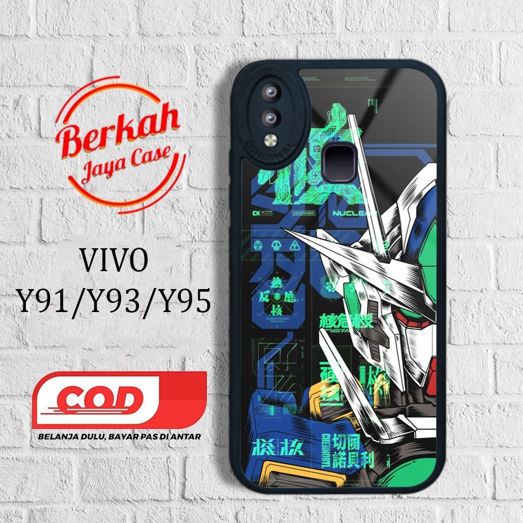 Case Hp Vivo Y91 / Y93 / Y95 - Terbaru - Casing Vivo Y91 / Y93 / Y95 - Motif Gundam - Hardcase Premi