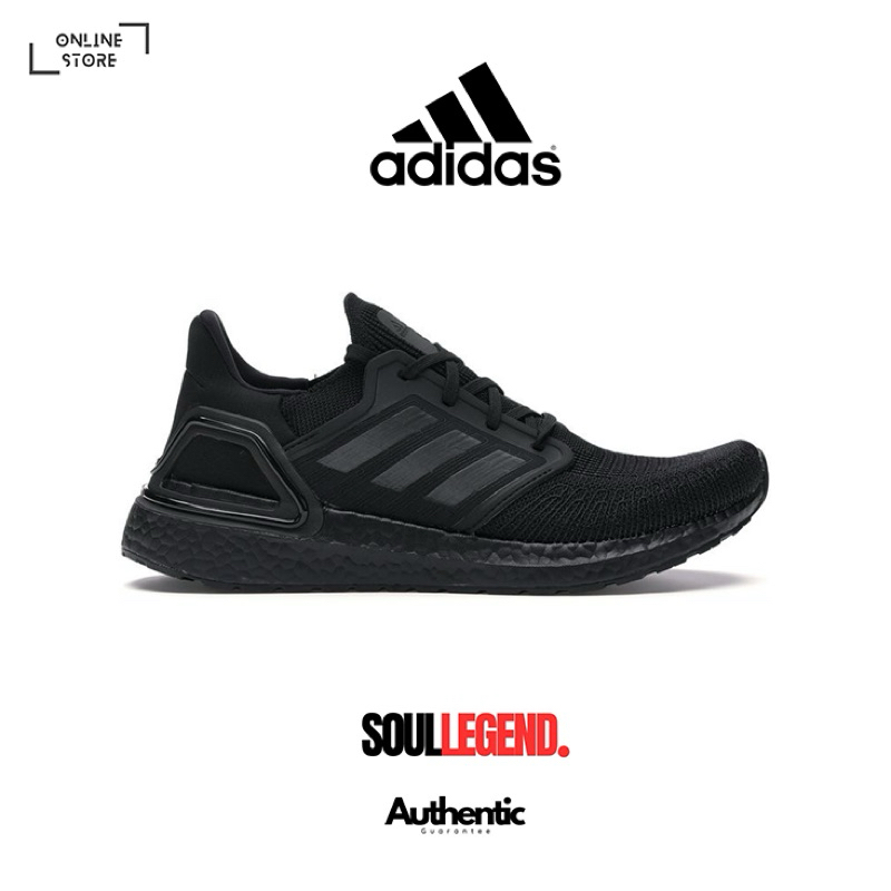 Adidas Ultraboost 20 Triple Black Authentic 100% Bnib Real