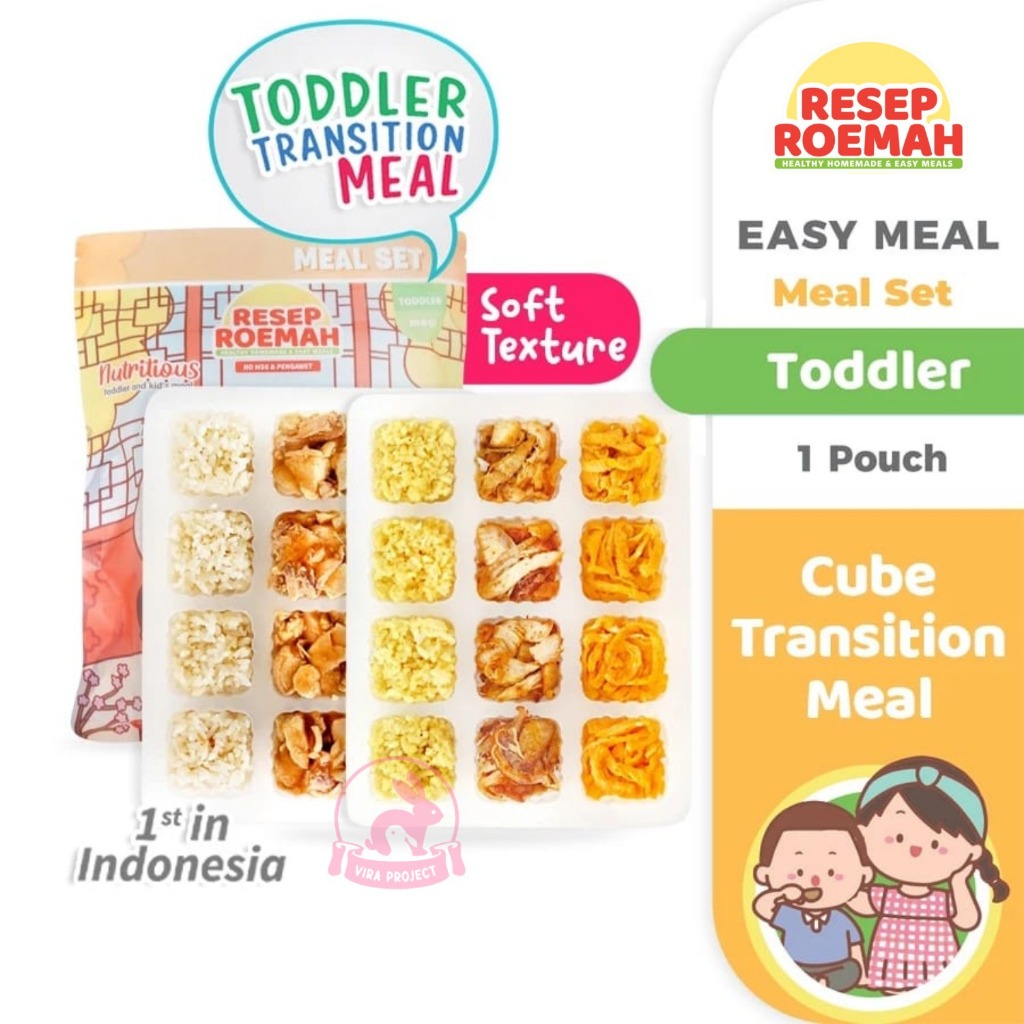 

RESEP ROEMAH FROZEN TODDLER TRANSITION MEAL/ SET MENU MAKAN TRANSISI TODDLER