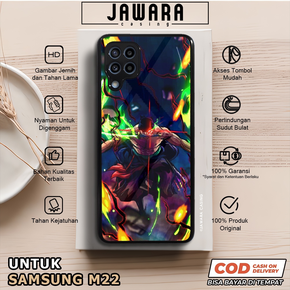 Case Samsung M22 Casing Samsung M22 [ZORO] Premium Case Glossy Case Hp Samsung Jawara Casing Hp Sams