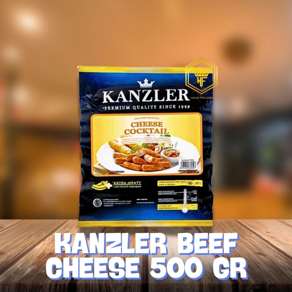 

KANZLER CHEESE COCKTAIL 500GR, FRANKFURTER COCKTAIL 500GR