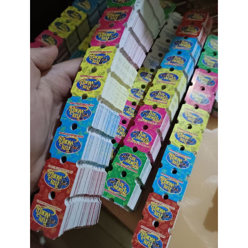 KODE L72R TIKET FUNWORLD 1 PCS