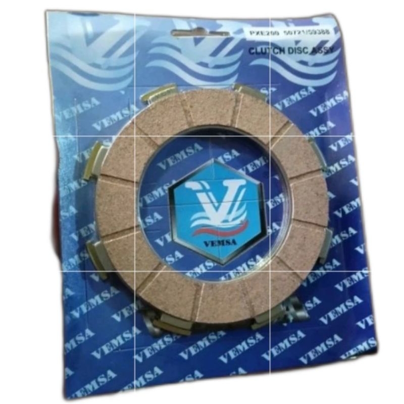 Plat kopling Kampas kopling vespa excel exclusive per 7 merk vemsa