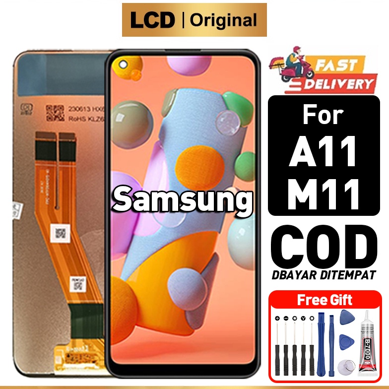 KODE K35Q LCD Samsung A11 M11 Original Touchscreen asli Fullset Ori Compatible For Glass Touch Scree