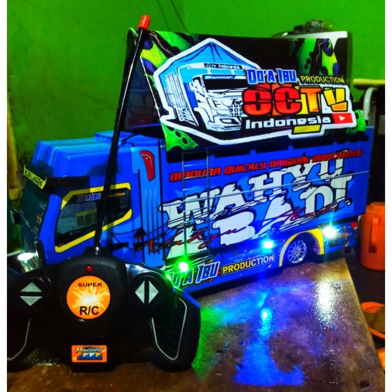 KODE N77X MINIATUR TRUK OLENG FUL FARIASI REMOT RC REMOT KONTROL