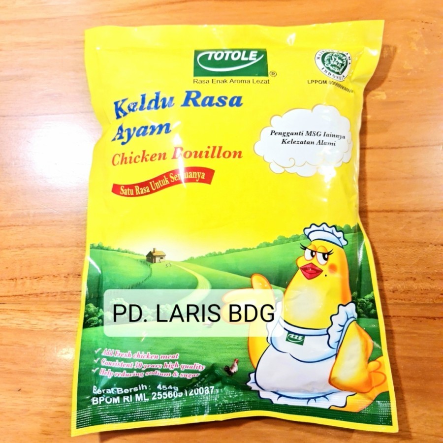 

TOTOLE KALDU RASA AYAM 454GR (CHICKEN BOUILLON)