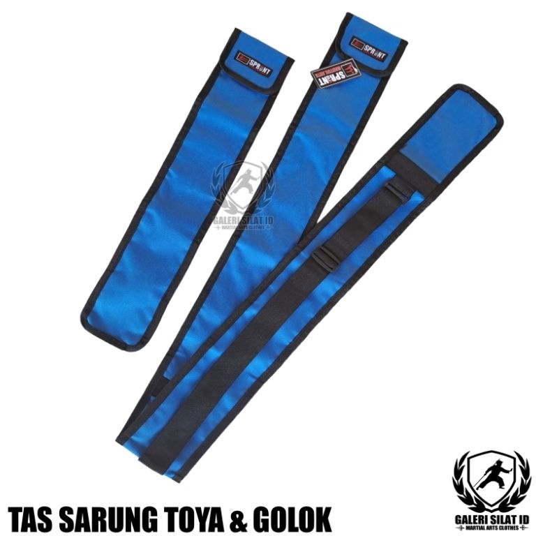 Set Sarung Toya  Golok Pencak Silat IPSI  Tempat Toya  Tongkat  Tas Tempat Alat Peraga Silat  Beladi
