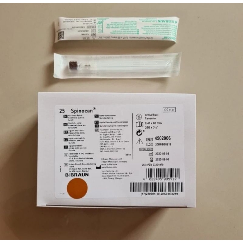 Spinocan 26 BBRAUN / Spinocan 26G / Spinal Needle 26G BBRAUN