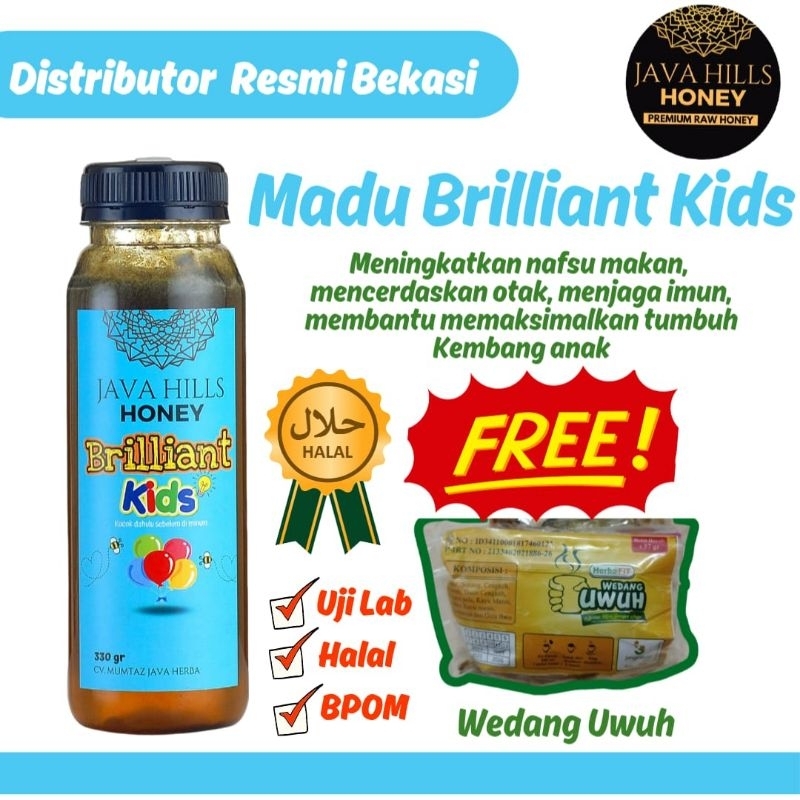 

Madu Brilliant 320 gr nafsu makan anak daya ingat daya tahan demam vitamin anak imunitas madu murni herba mumtaz javahills