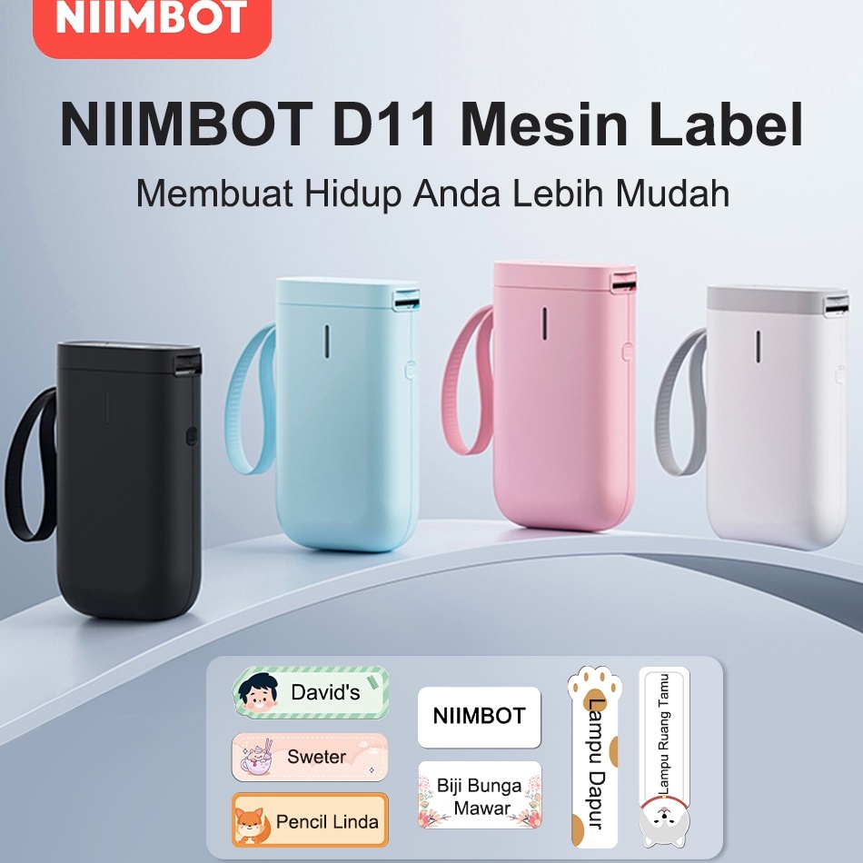 

KODE T8N8 NIIMBOT D11 D11 Pencetak Label Pintar Portabel dengan Bluetooth Nirkabel Mesin Pembuat Label