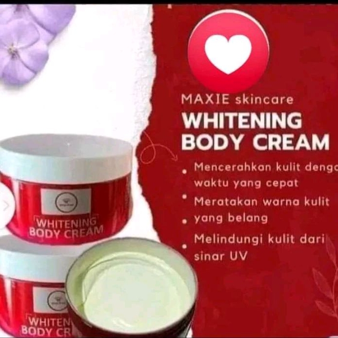 Whitening Body Cream Maxie (HB Maxie)