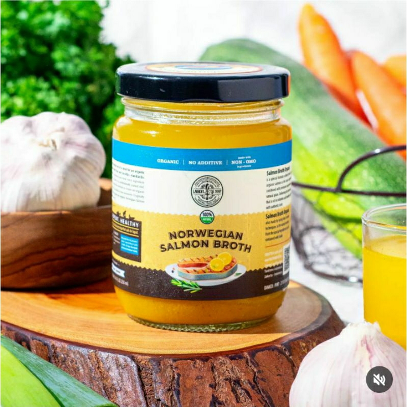

SALMON BONE BROTH / KALDU SALMON / KALDU IKAN / KALDU MPASI / KALDU ORGANIK / KALDU NON MSG / BONE BROTH / KALDU TULANG / FISH BROTH / MPASI ORGANIK / SALMON