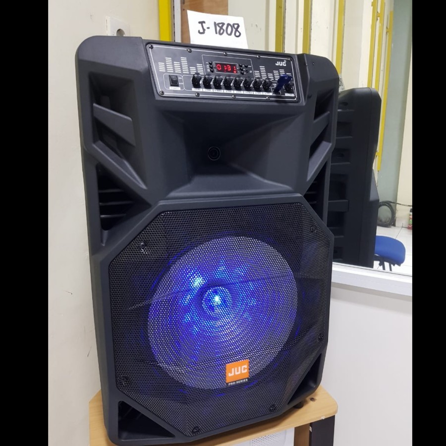 Speaker Portable JUC J-1808 Bluetooth 18 inch