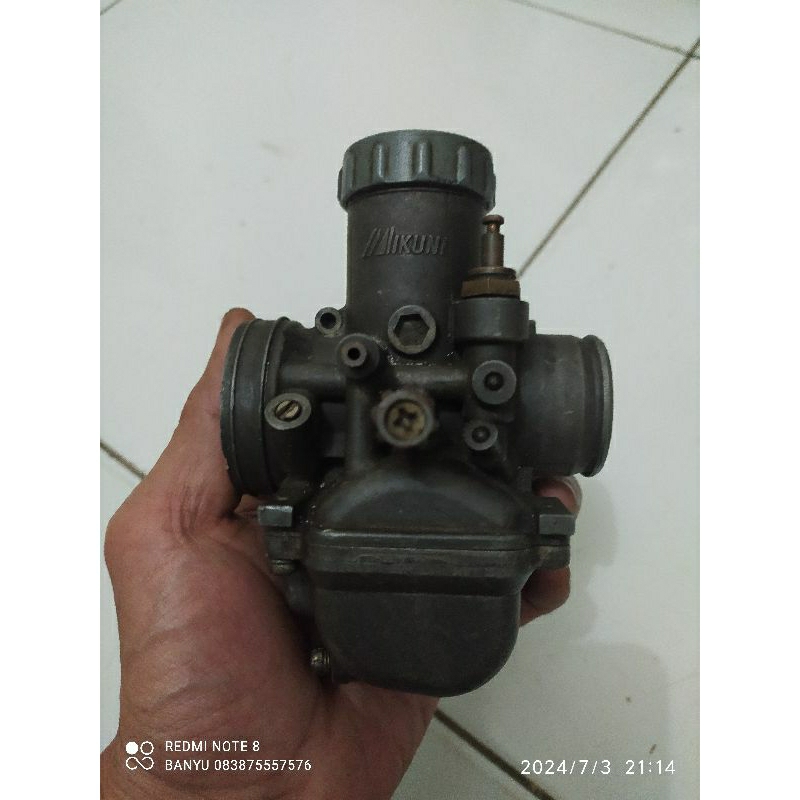 Karbu Karburator Ninja 2 Tak Ninja SS R RR VM 28 Mikuni Original Copotan