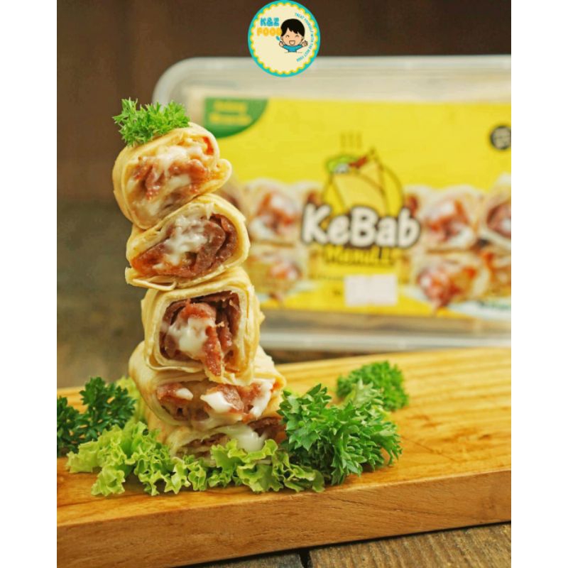 

Kebab Menull Original Premium Full Daging Sapi