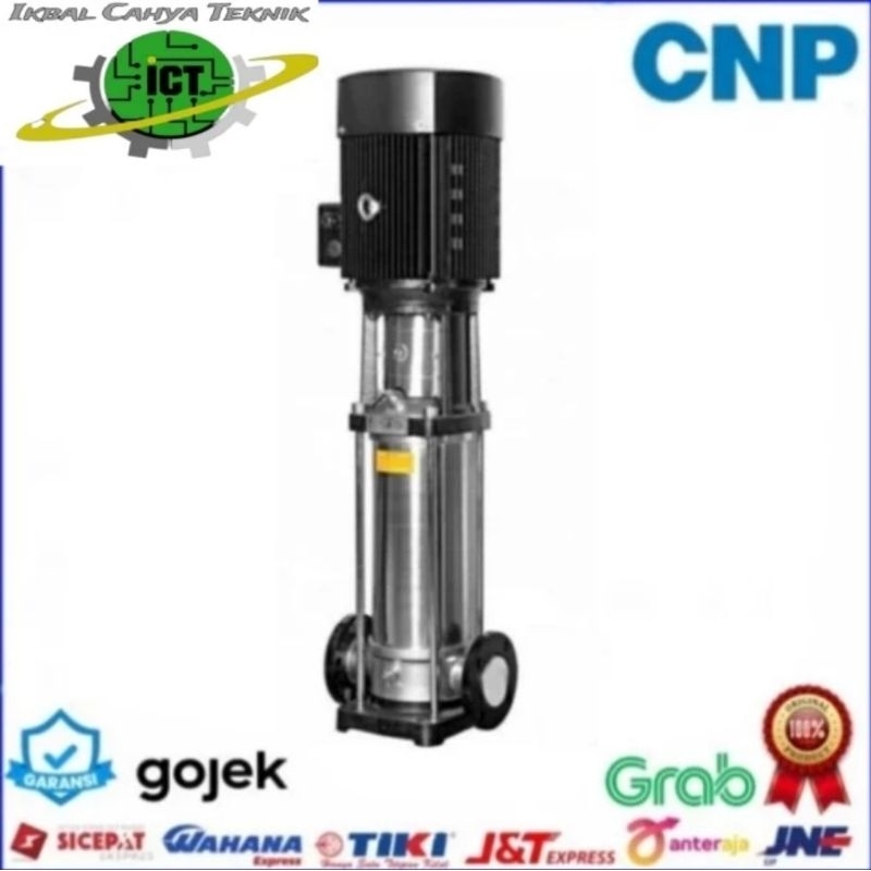 Pompa Booster Vertical CNP CDLF 4-16 3KW 0,4HP 220/380V Pompa Booster Cnp