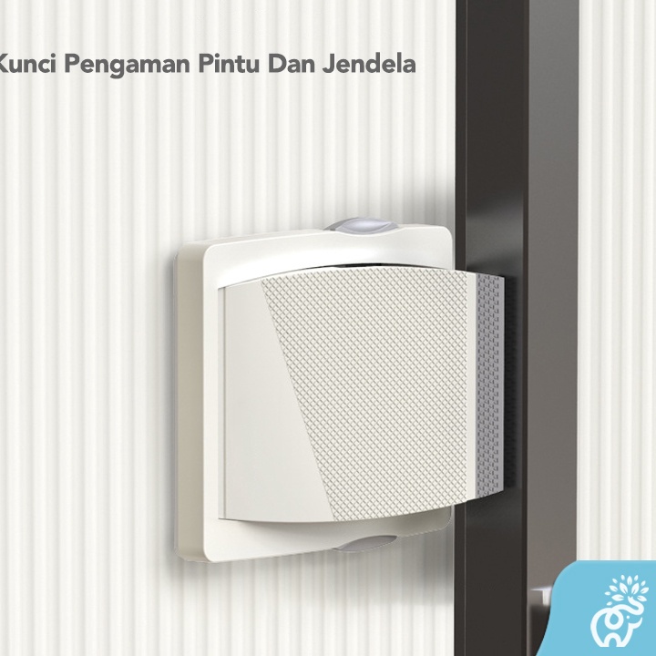 KI3 Kunci Pengaman Pintu Geser Perekat Kunci Jendela Geser Tahan Anak Kunci Pintu Keselamatan Untuk 