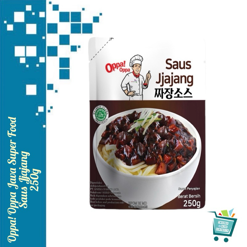 

Oppa Saus Jjajang / Jjajangmyeon / Jjajangbab / Oppa Jjajang Sauce by Javasuperfood 250g