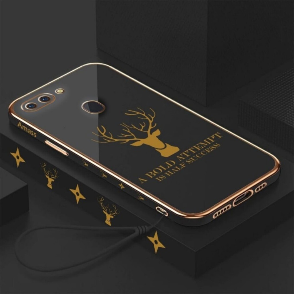 SOFTCASE OPPO A7 A5s A12 A11k CASING SILICON PALATING CAMERA PROTECTOR