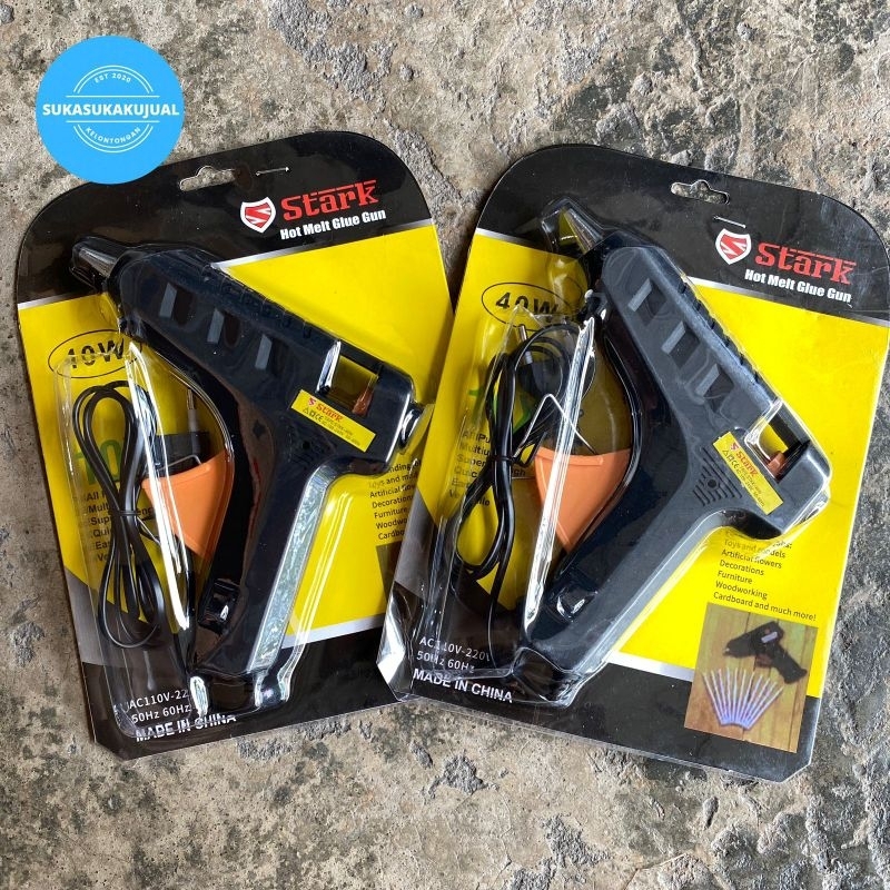 mesin lem tembak BESAR hot melt glue gun 40watt