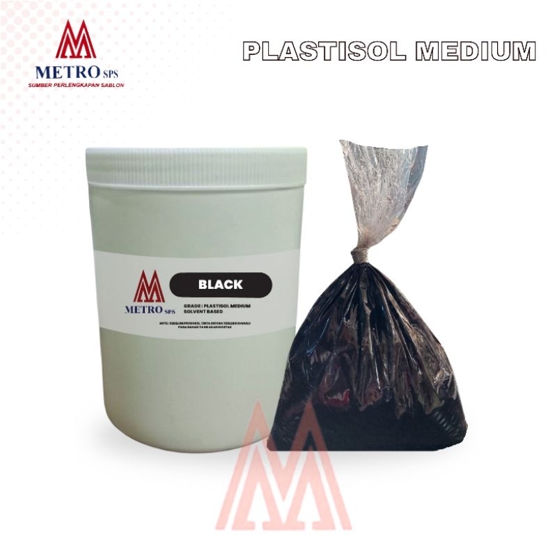 

Plastisol Hitam Lokal Medium