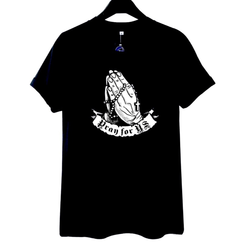 Kaos Rohani Pray For Us S-XXXXL Big size Oversize Jumbo & Size Anak 2-10tahun Pakaian Blouse Baju Un