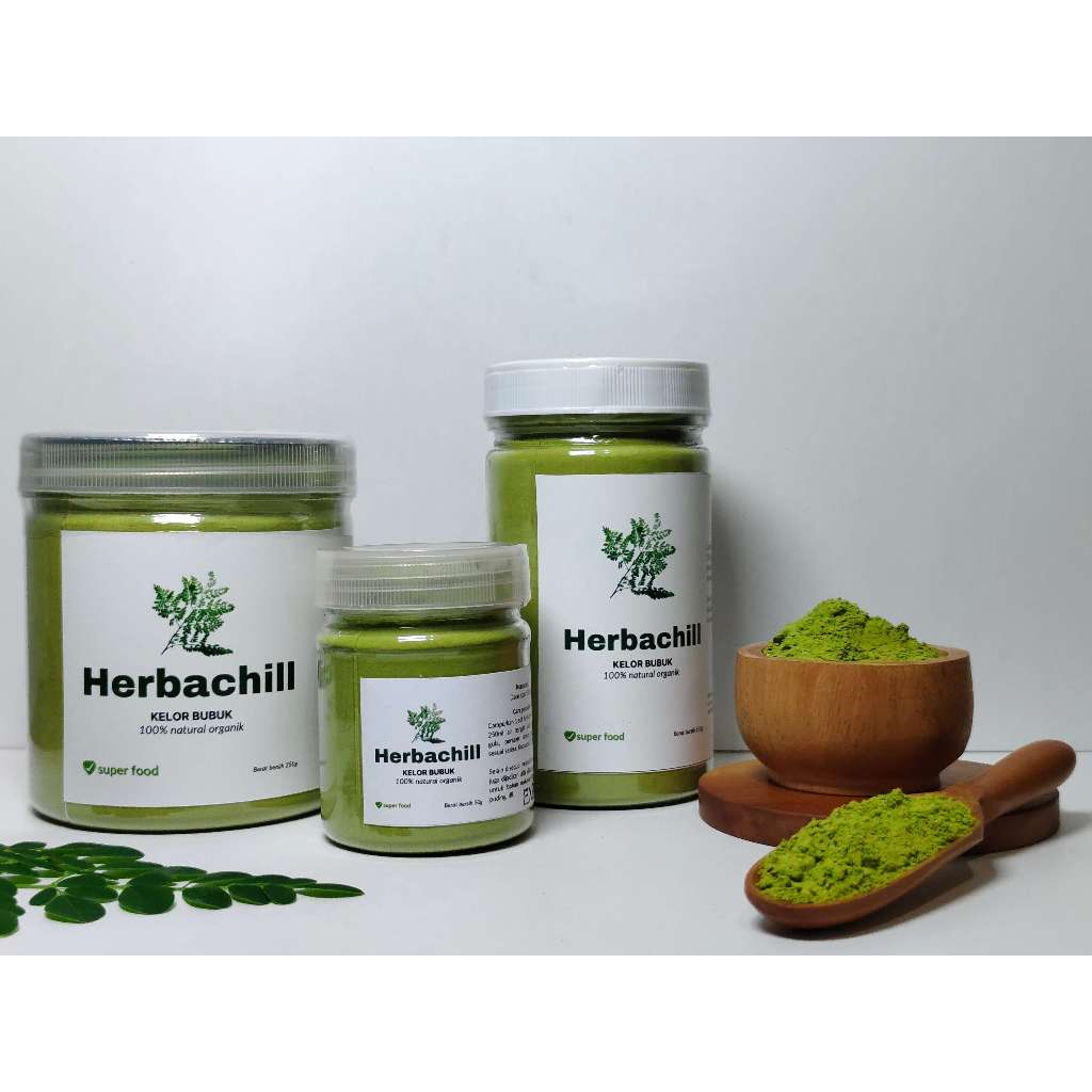 

Herbachill Kelor Bubuk - Minuman Herbal Moringa Powder untuk Relaksasi dan Mood Booster