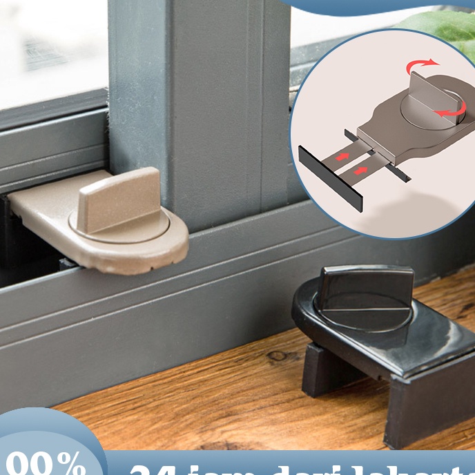 Wow Kunci Pengaman Pintu Kunci Jendela Sliding Baby Safety Lock kunci jendela minimalis