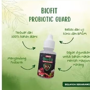 

BIOFIT PROBIOTICS GUARD PENGHILANG RESIDU KIMIA PADA MAKANAN