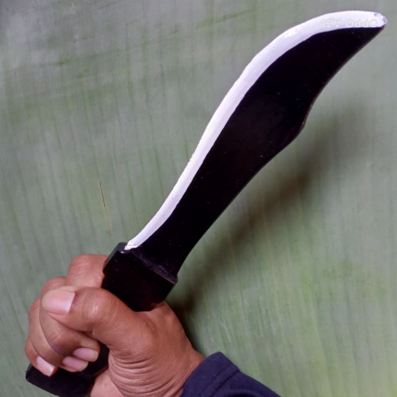 Belati Kayu Jati Alat Peraga Latihan Silat Beladiri IPSI/Belati Silat Beladiri/Belati PSHT/Belati Sa