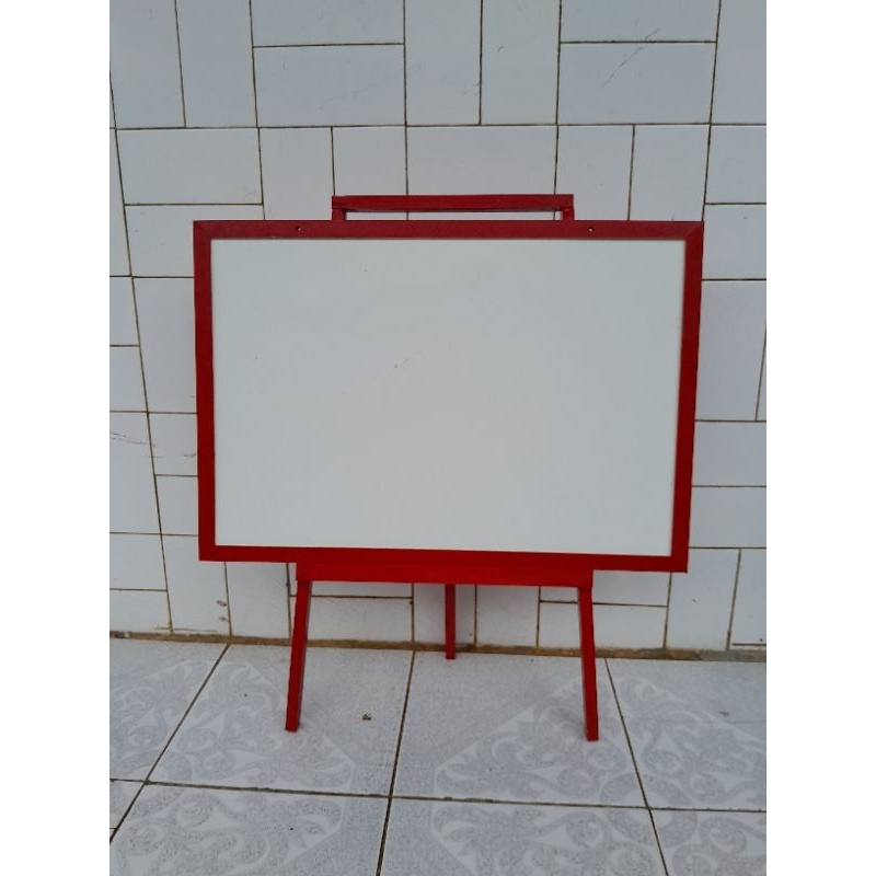 

Papan Tulis Whiteboard Ukuran 40x60cm Warna MERAH